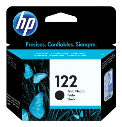 Cartucho Tinta Original Hp 122 Ch561hl Negro Black Hp