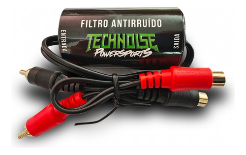 Filtro Antirruido Technoise - Dispositivo De Conexao Rca