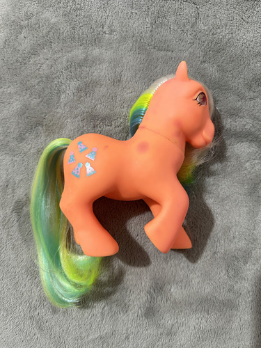 My Little Pony Party Time Ojos De Gema G1 Vintage 1985 (Usado)