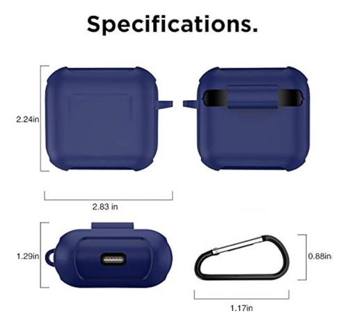2pcs Para Skullcandy Indy Evo Funda Protectora Silicona Case