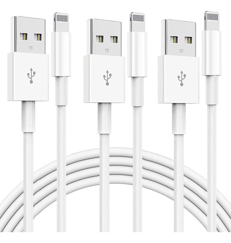 Cable Usb Para iPhone 1mt Todos Los Modelos