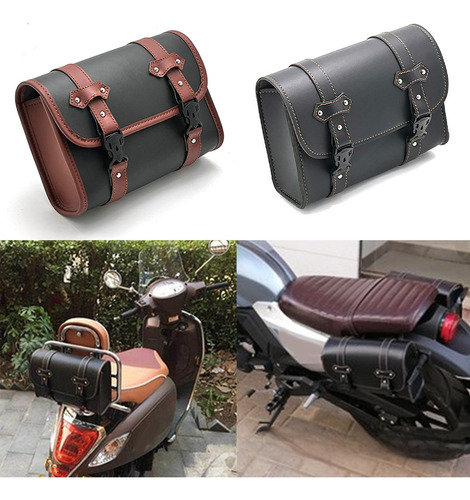 Bolsa Genérica Para Herramientas De Motocicleta, Negro