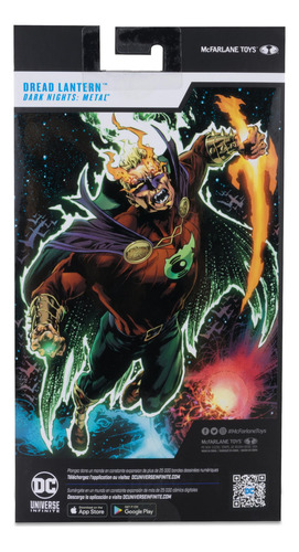 Boneco De Ação Mcfarlane Toys Dc Multiverse Dread Lantern
