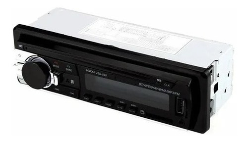 Reproductor Para Carro 1 Din Bt - Usb - Micro Sd - Aux