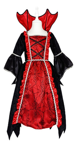 Disfraz De Vampiro De Carnaval De Halloween Hecho A Medida P