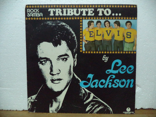 Imagem 1 de 5 de Lp Vinil Lee Jackson Tribute To Elvis Presley Rock Samba