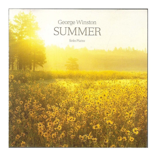 Cd George Winston Summer ( Solo Piano )