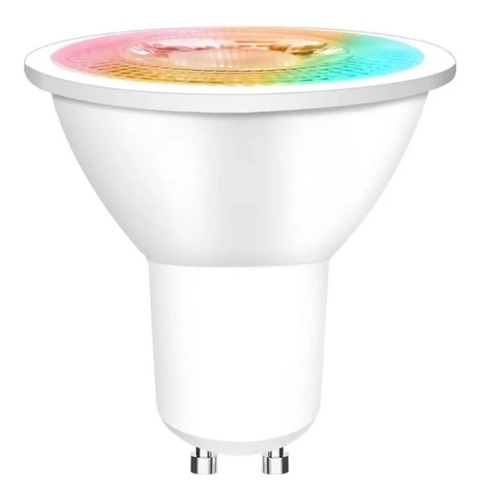 Lámpara Dicroica Led Wifi 5w Smart Life Rgb Luz Fria Calida 