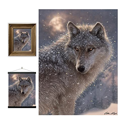 Impresiones De Arte De Pared Lenticular Lone Wolf De De...