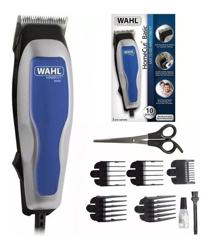 Maquina Cortar Pelo Homecut Basic Clipper 10 Piezas Wahl