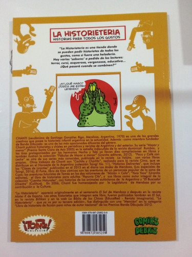 Imagen 2 de 2 de La Historieteria - Chanti - Comik Debris, 2013