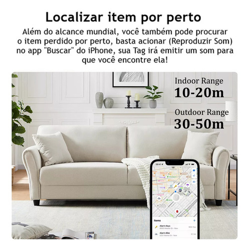 Accesorio Localizador Para Apple Air Tag Paquete De 3 Pc