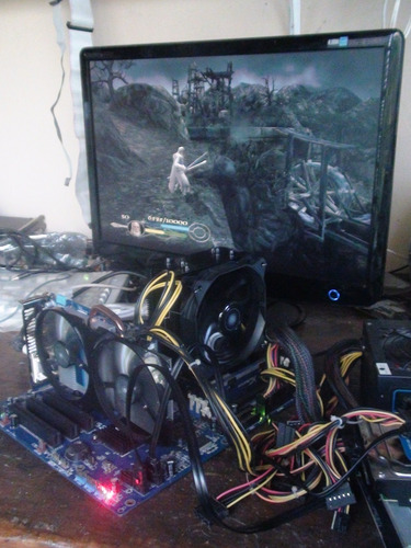 Placa-mãe Abit An52 + Athlon 64 X2 5200 + Cooler Preto 2gb (Usado)