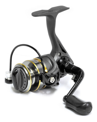 Reel Tica Coyote Ct800 Micro Reel Pesca Ultra Light Pejerrey Color Dorado Lado de la manija Derecho/Izquierdo