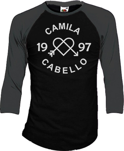 Camila Cabello Playeras Manga 3/4 Para Hombre Y Mujer C6