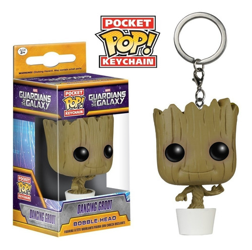 Llavero Funko Pop - Dancing Groot - Guardianes De La Galaxia