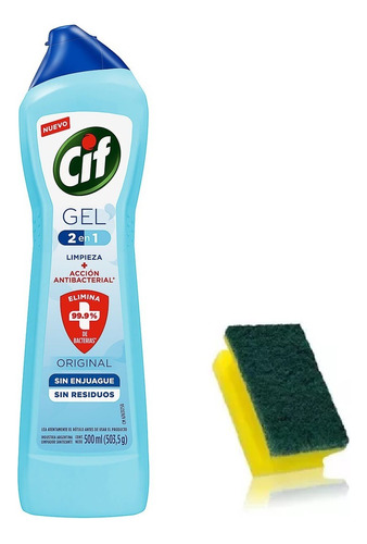 Combo De Cif Antibacterial & Espònja Para Cocina