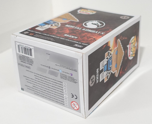 Figura De Accion Mortal Kombat X - Raiden 14 8-bit Exclusive (Usado)