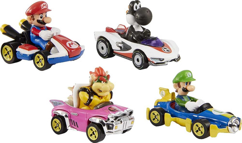 Hot Wheels Mario Kart Personajes Y Karts Como Hot Wheels ...