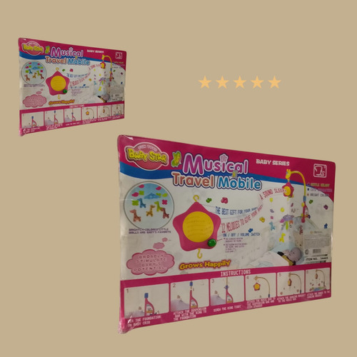 Cunero Movil Para Bebe Rojo (Usado)