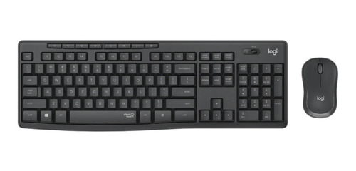 Teclado Logitech + Mouse Mk295 Wireless Black