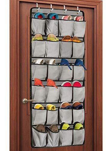 Unjumbly Over The Door Shoe Organizer, 24 Grandes Estantes