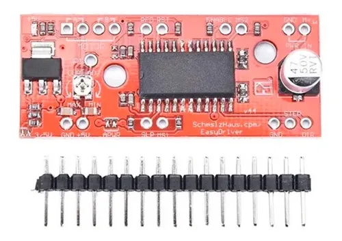 Easydriver A3967 Driver De Motor Paso A Paso Arduino