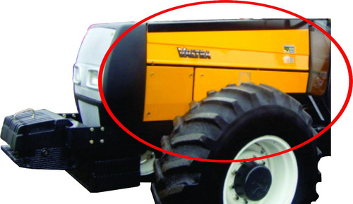 Lataria Capô Dianteira Completa Trator Valtra 1280 Até 1780