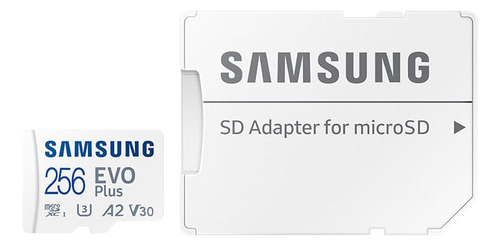 Samsung Memory Card Evo Plus 256 Gb