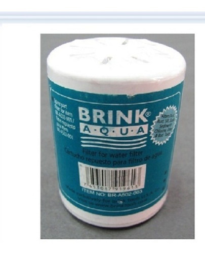 Cartucho De Repuesto Para Filtro De Agua Brink Aqua / 05151 