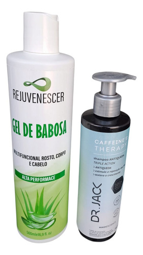 Shampoo Magic Science Café+gel De Babosa 500ml