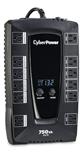 Cyberpower Avrg750lcd Sistema Inteligente De Lcd Ups, 750va 