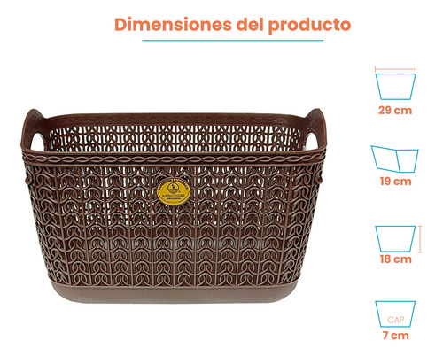 Utilisimo 2 Canastas Organizador Maquillaje Multiusos Baño
