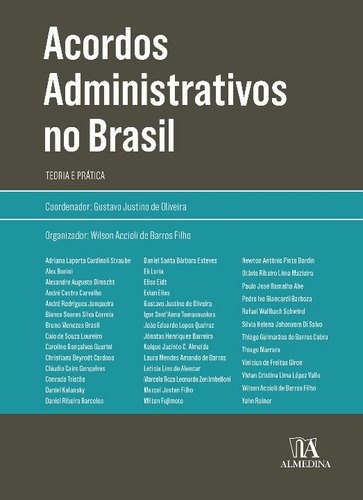 Libro Acordos Administrativos No Brasil 01ed 20 De Oliveira