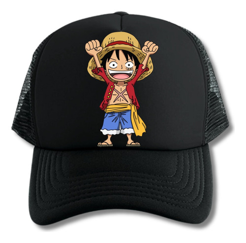 Gorra Trucker Dragon Ball Goku Chield Black And White