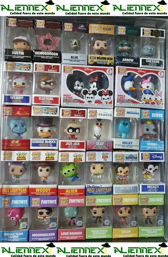 Llaveros Funko Pocket Pop 100% Originales + De 120 Modelos