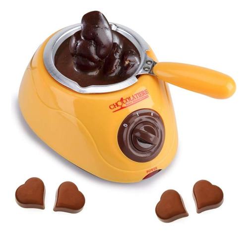 Olla De Fondue De Chocolate Caramelo Derretidor Eléctrico 