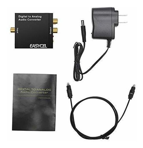 Easycel - Convertidor De Audio Digital A Analógico Dac Con