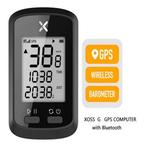 Kit Computadora Ciclismo Xoss G Gps, Velocimetro, Gradiente.