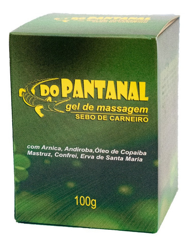 Imagem 1 de 3 de Pomada Pantanal - 100% Natural Kit C/ 10 Unidades.