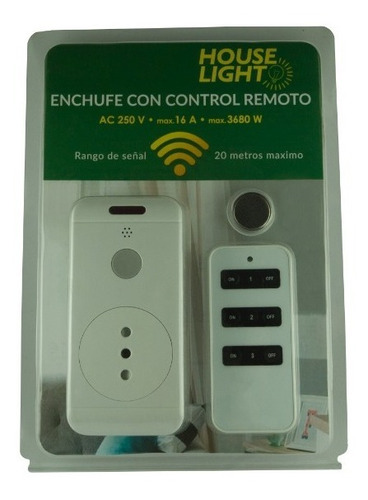 Enchufe Con Control Remoto (manual De Uso)
