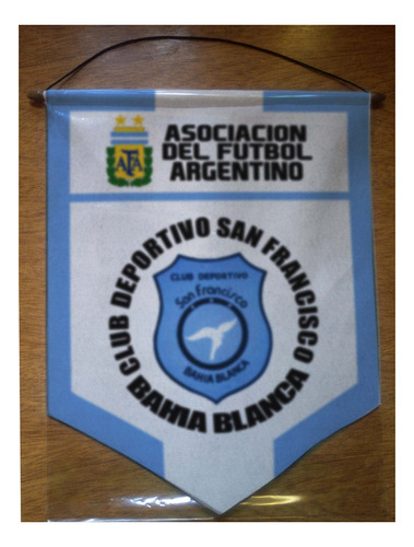 Banderin Paño 40cm San Francisco Bahia Blanca