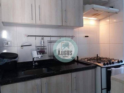 Imagem 3 de 21 de Apartamento Com 2 Dormitórios À Venda, 48 M² Por R$ 265.000,00 - Vila Gonçalves - São Bernardo Do Campo/sp - Ap1745