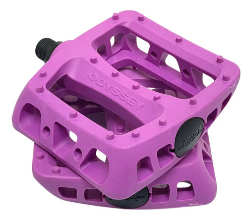 Pedales Bmx Odyssey Twisted Pc 9/16 Purpura