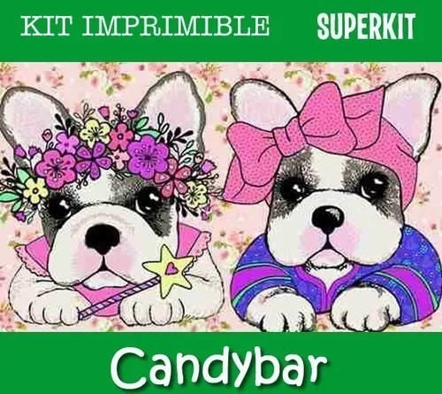 Kit Imprimible Simones Perritos Promo Candybar