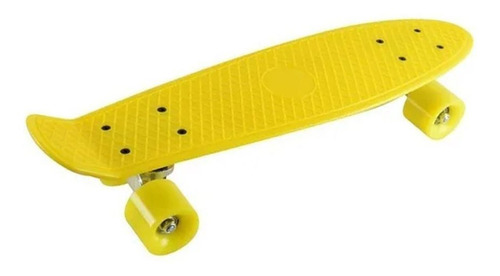 Skate Longboard Patineta Aluminio Ruedas Pu Fuerte - El Rega