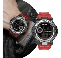 Comprar Relógio Masculino Digital Esportivo de Pulso com Pulseira de Silicone à Prova D' Água Ultra Resistente com Cronômetro, Alarme, Calendário e iluminação Noturna - Mormaii Masculino Pro MO14073ACu002F8R