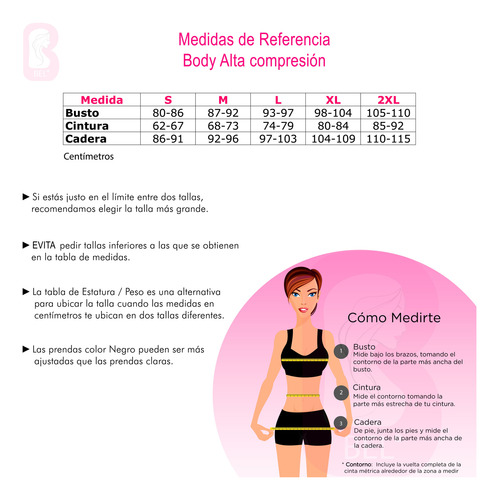 Polera Control Colombiana Con Realce Y Escote En Espalda