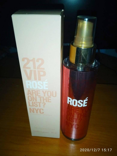 Imagen 3 de 3 de Perfume De Dama Carolina Herrera 212 Original.