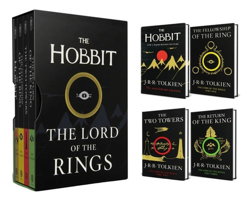 The Hobbit And The Lord Of The Rings, De J. R. R. Tolkien. Editorial Mariner Books, Tapa Blanda En Inglés, 2012